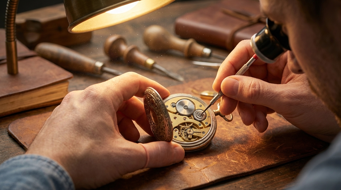 תקריב על מנגנון של שעון יוקרתי, המסמל את החשיבות של התאמה וניהול דקדקני של מסלול ההשקעה בקרן.