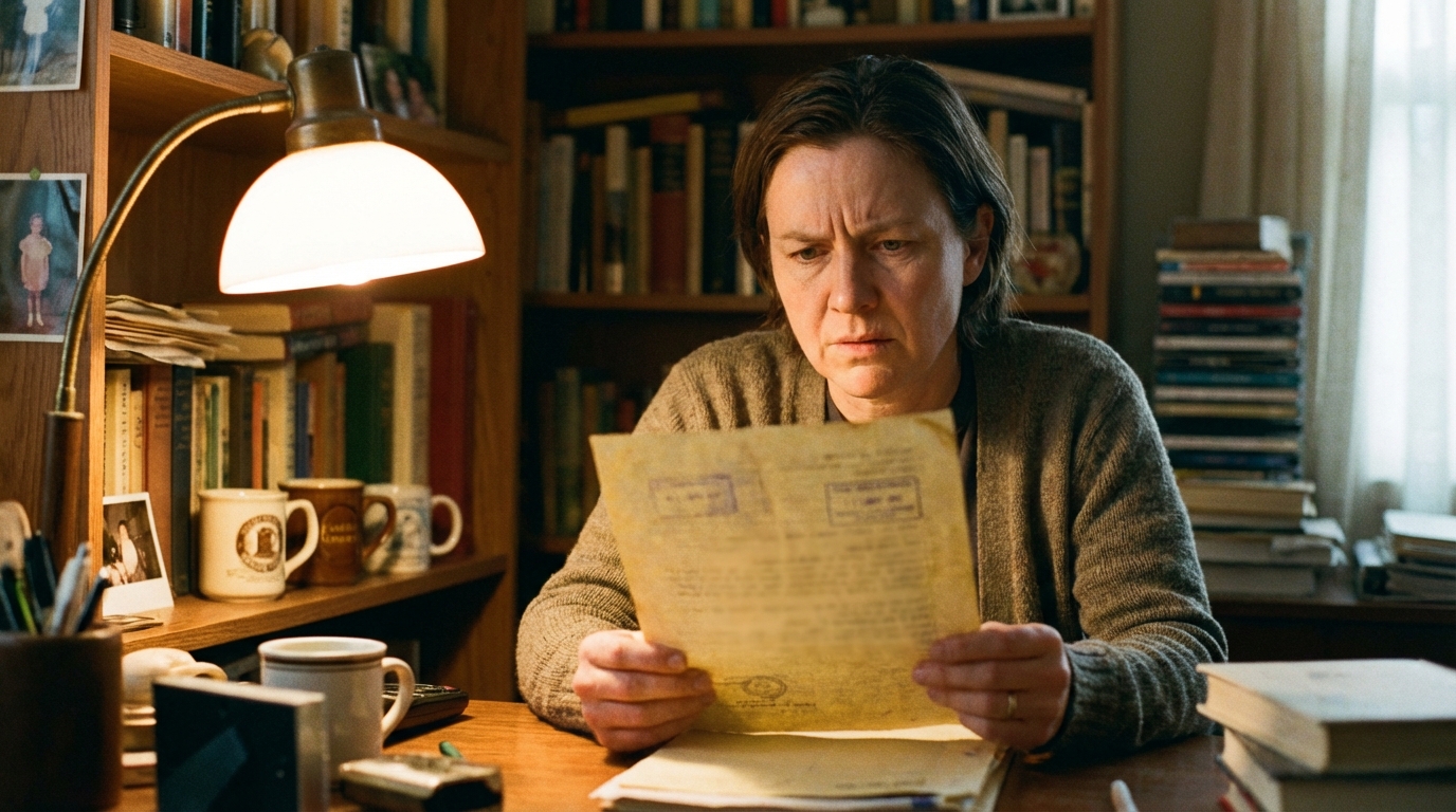 אדם שגילה דוח ישן של קופת גמל הונית